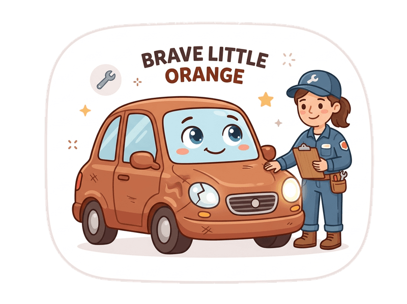 Illustration of accident damaged vehicles service by Scrap Car Purley